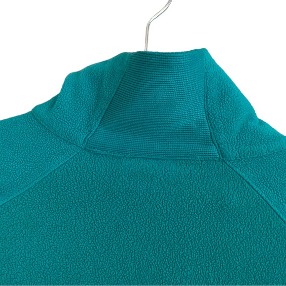 Columbia Glacial Fleece Quarter-Zip Teal Jumper Women’s Large - Picture 4 of 9